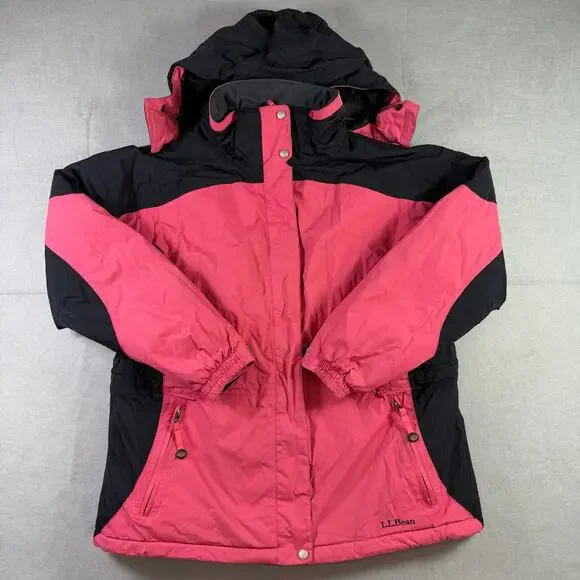 L.L. Bean Women’s Primaloft Ski Snowboard Winter Jacket Feature-Rich Size L - Picture 1 of 15